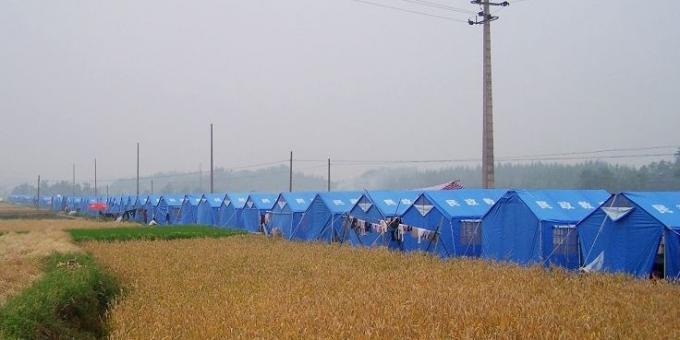 12M2 Lều Khẩn trợ Thiên tai Xanh Lều Tị nạn của Liên Hợp Quốc