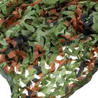 130gsm Woodland Military Camo Netting Lightweight For Military Activities